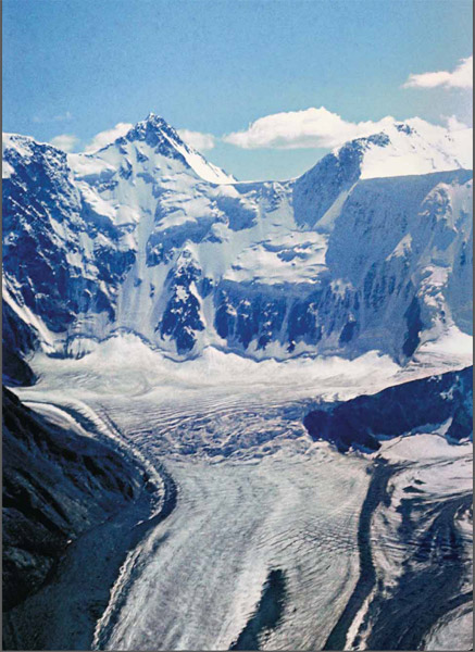 Ледник у Ак-Кема