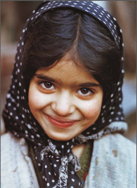 Кашмир. Портрет девочки