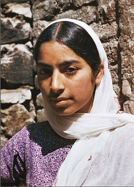 Кашмир. Портрет вышивальщицы