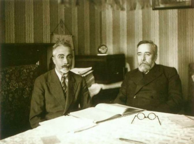 10. Александр Иванович Клизовский и Евгений Александрович Зильберсдорф 1938