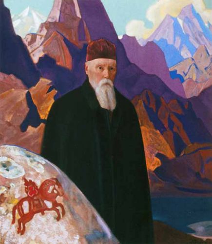 С.Н.Рерих. Портрет Н.К.Рериха. 1937